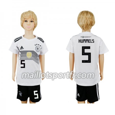 Maillot de Foot Allemagne Hummels 5 Enfant Domicile Coupe du monde 2018 Maillot de Foot Allemagne Hummels 5 Enfant Domicile Coupe du monde 2018